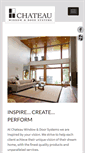 Mobile Screenshot of chateauwindows.com